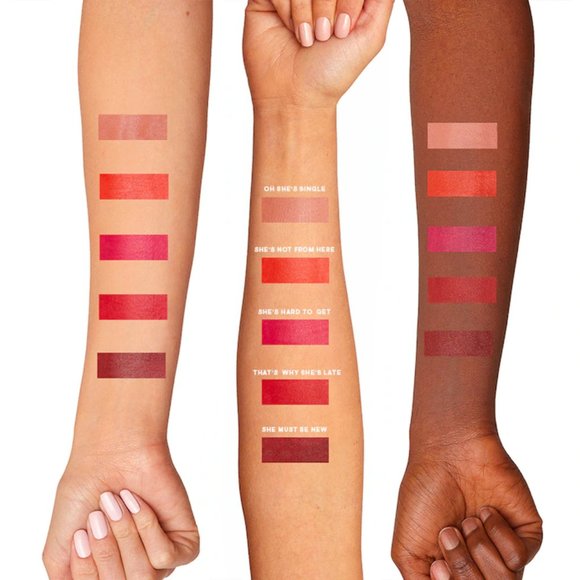 NIB ✅ Patrick Ta SHE'S NOT FROM HERE ~ Matte Suede Lipstick  ⭐ BNIB - Picture 3 of 5